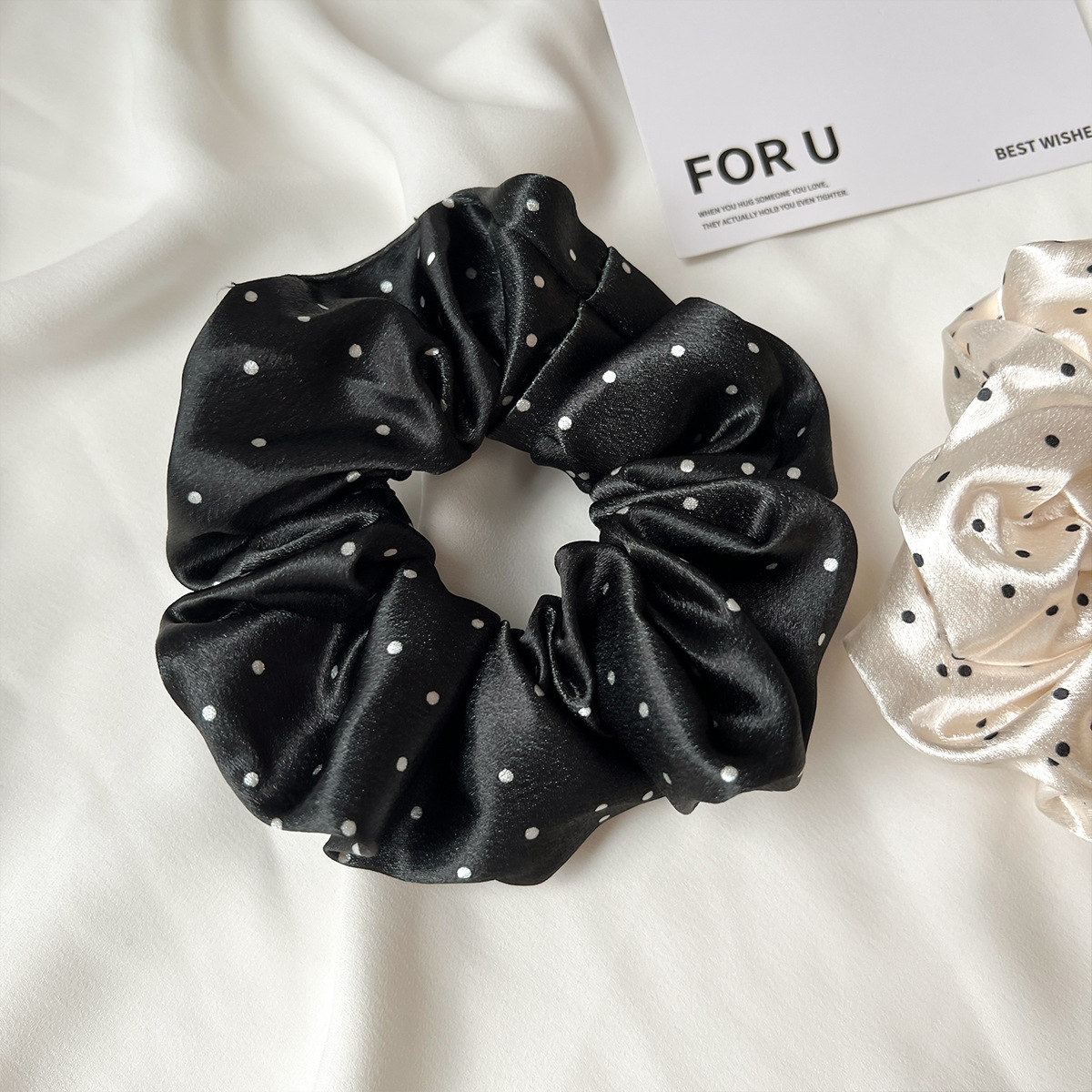 Prickig scrunchie elegant håraccessoar för damer_voghion.com