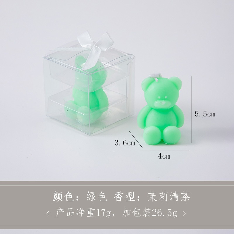 Pequeño adorable osos de perfumes para el dormitorio interior perfumes para el hogar decoración creativa para la fotografía props regalo