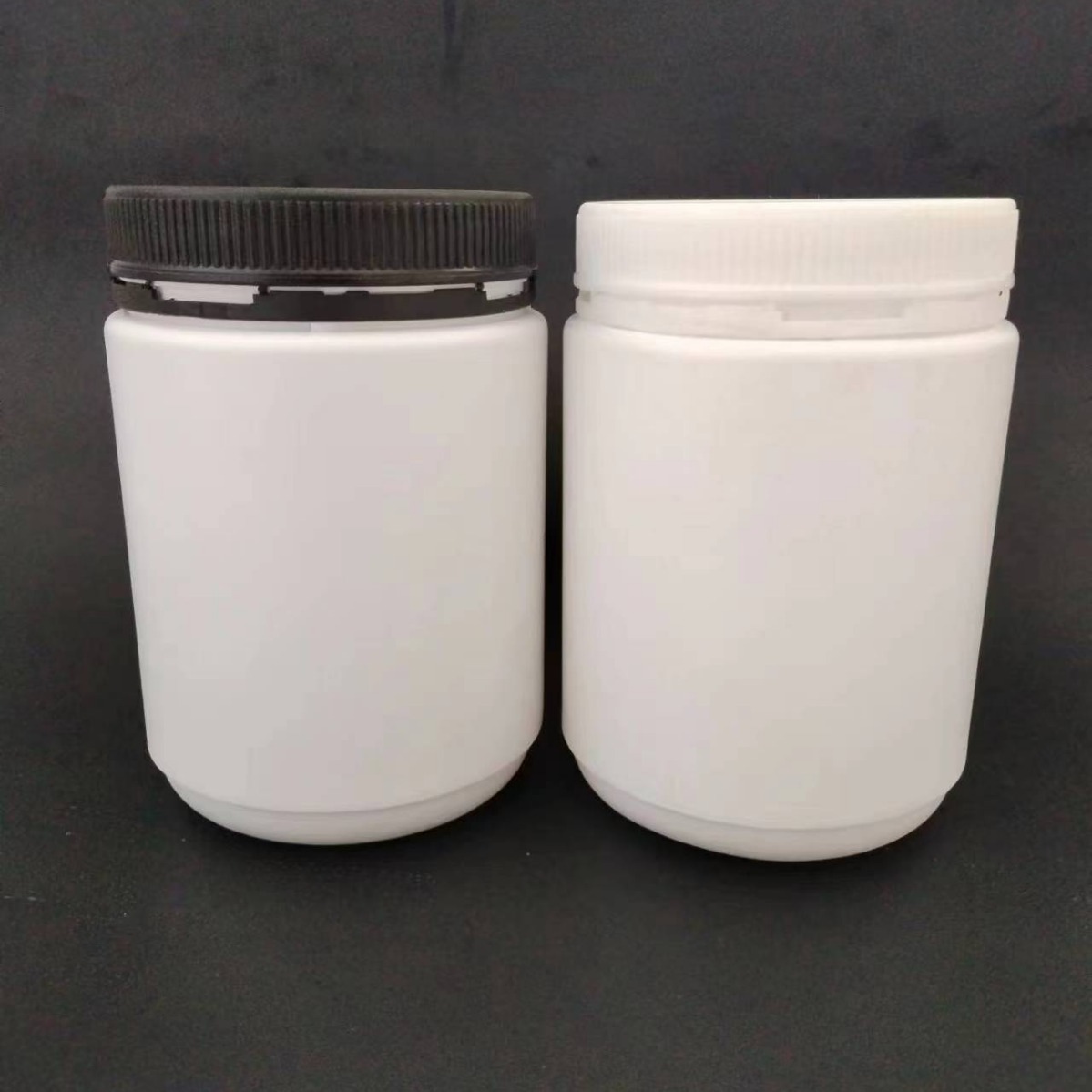 800ml粉剂桶500ml加厚塑料桶密封螺旋罐1000ml广口防盗盖爆炸盐桶