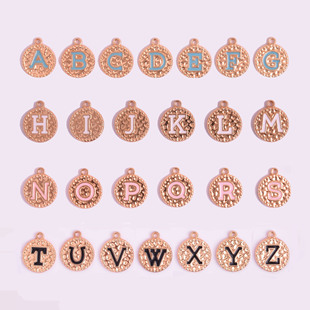 ���Q�Ͻ��p�����26����ĸ DIY������ɫ���b��朶���R�e�Ƶ����