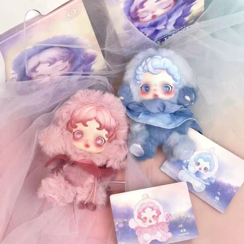 SKULLPANDA光织园冬日二代系列泡泡玛特毛绒公仔挂件盲盒手办现货|undefined