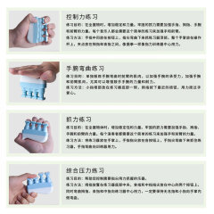 Finger strength trainer, finger flexibility and strength enhancement training, musical instrument playing, fitness and rehabilitation training equipment for the elderly