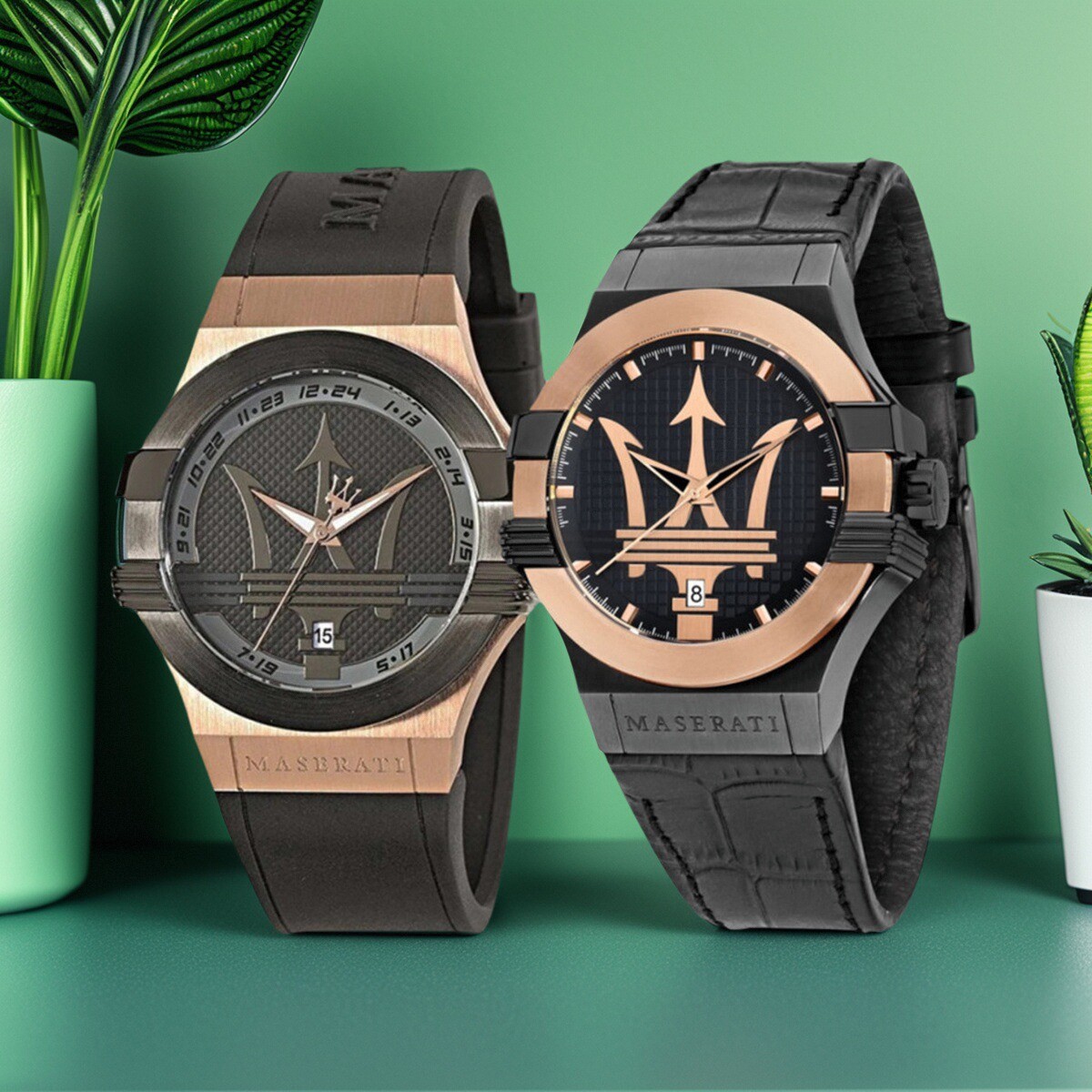 Maserati men's watch foreign trade hot sports silicone watch men's dial quartz watch in stock wholesale in stock