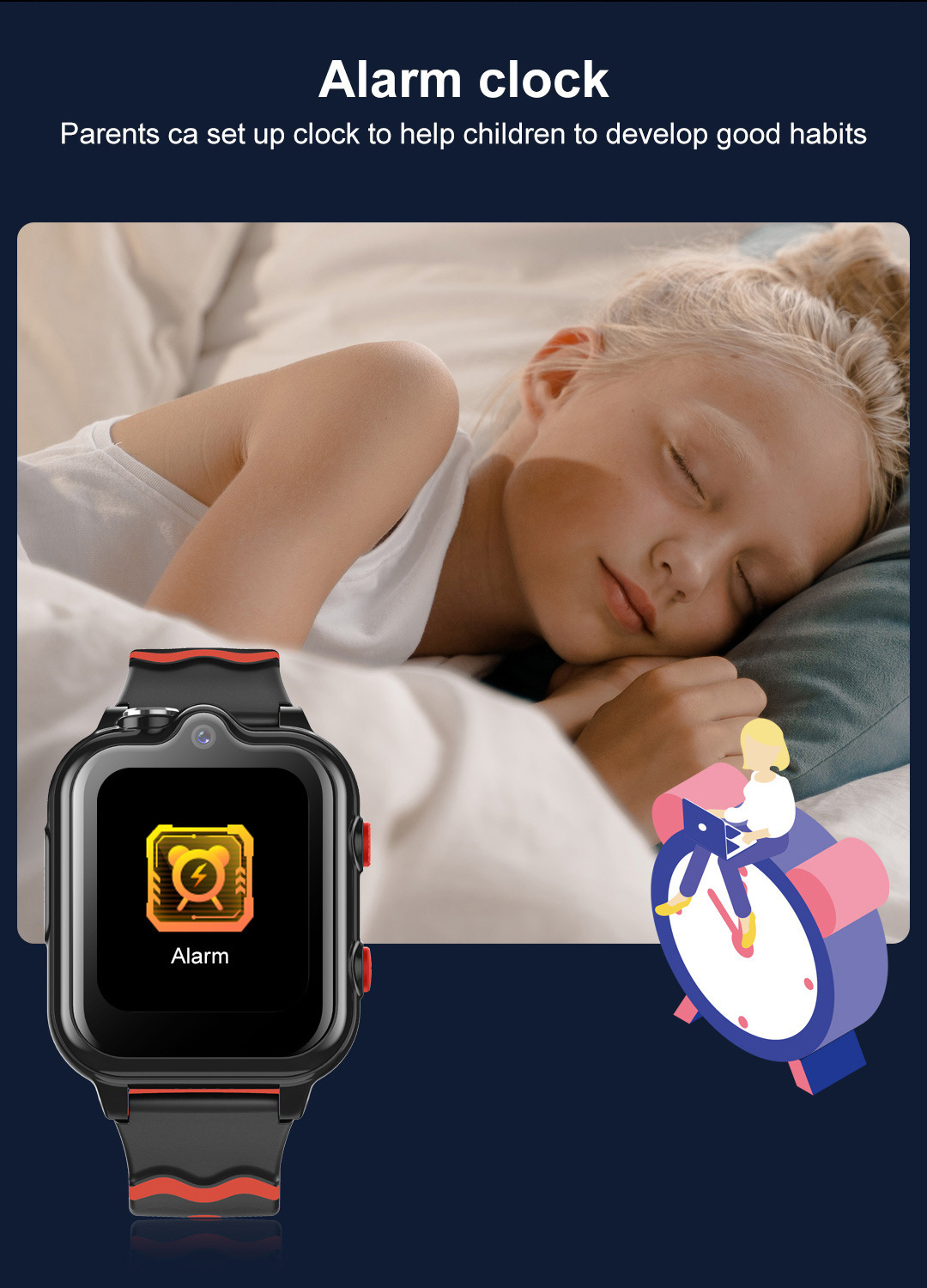 Cross-border D35 children's phone smartwatch, 4G video, GPS positioning, camera, waterproof, step counting, 900MAH, multi-language undefined