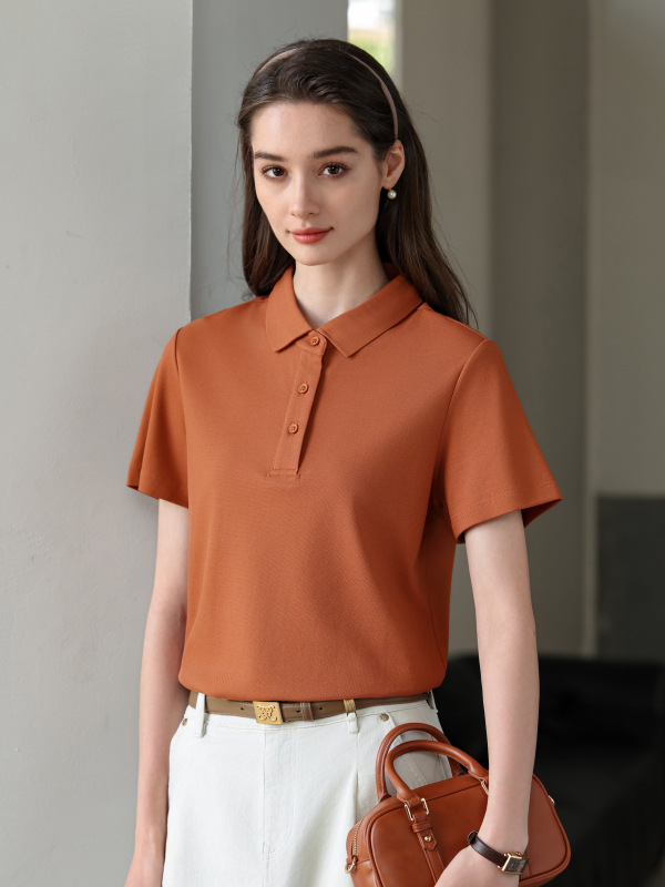 50 camisas de polo de doble cara lisel silky con logotipo personalizado ropa de oficina impresa bordada