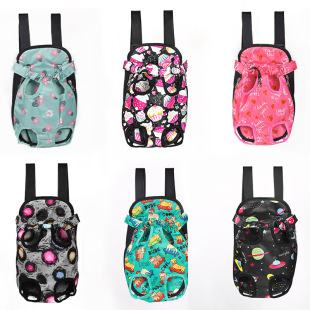 Cross-Border Popular Pet Mesh Backpack Cat Bag Breathable Lightweight Backpack Portable Cat Pet Bag Wholesale