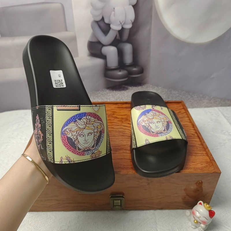 Юго-Восточная Азия Европа Стейшн Сингапур высококачественные тапочки 2024 новые красивые мужские и женские модные с принтом головы