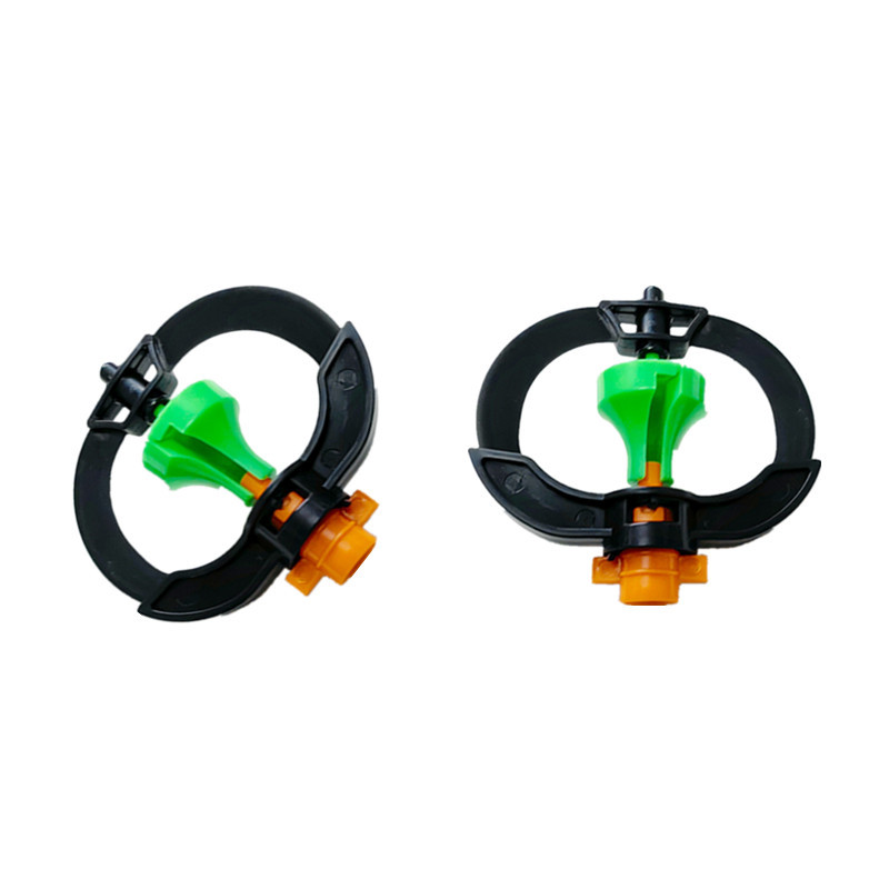 Fabricante de suministro de interfaz de 6.0mm lanterna rociador jardín verde 360 grados rociador automático