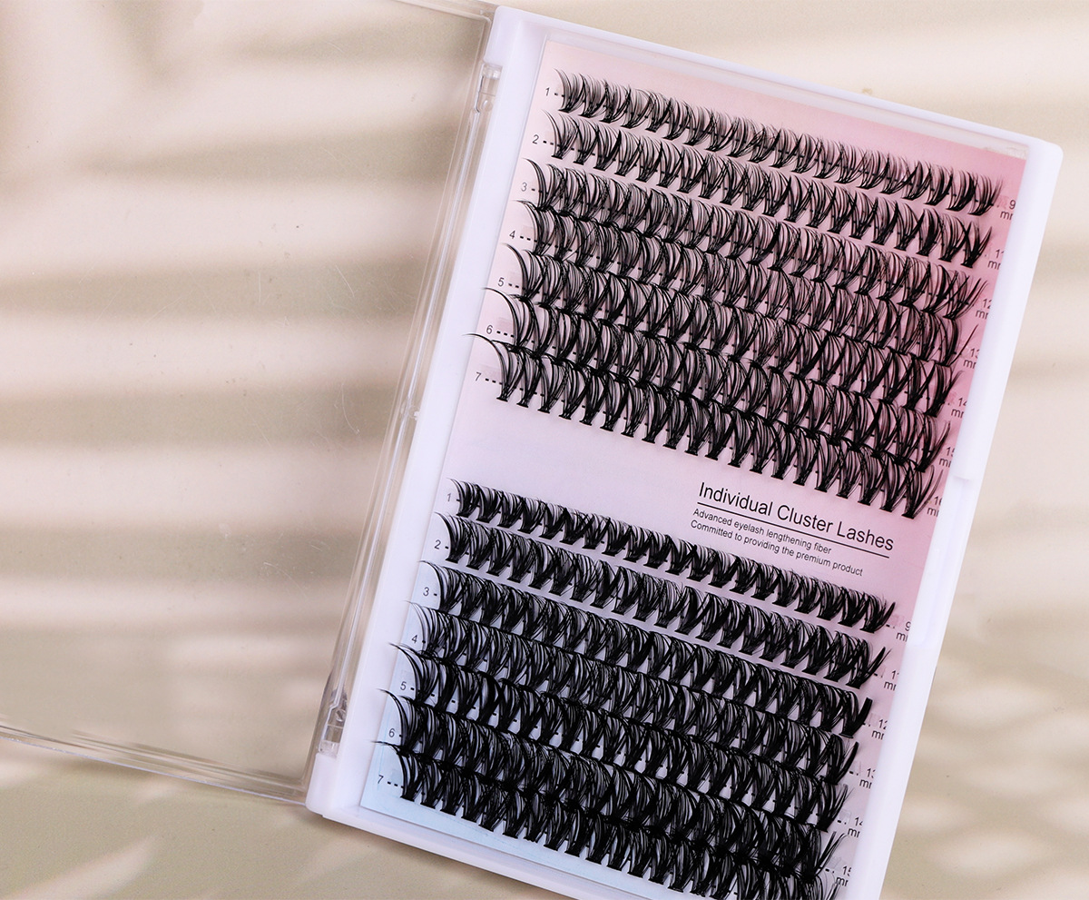 Cross-Border Segmented Eyelash Set 280 Clusters Self-Grafting 30D40D European and American Thick Hair Eyelashes Glue Style O1CN01XQj73Y1J53dfXH5T2 !!2216698540976 0 Cib