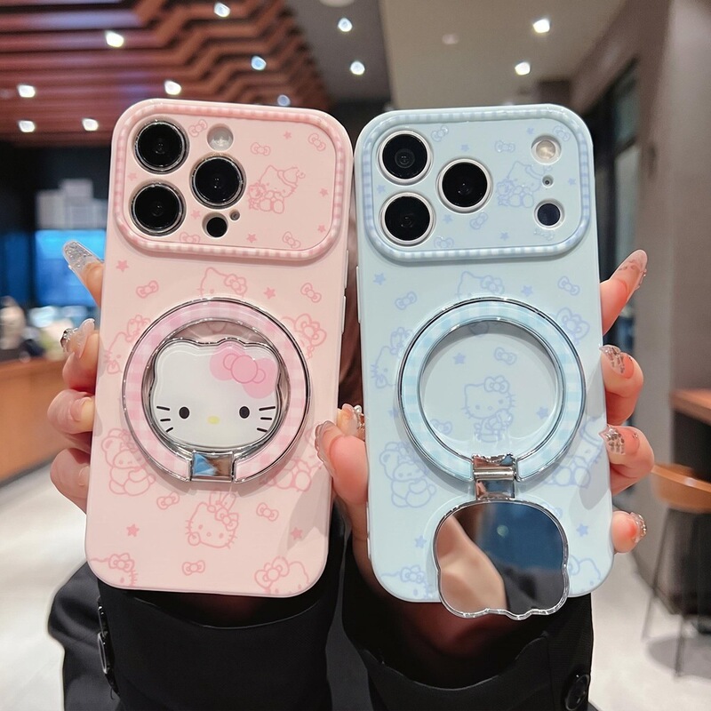 Kt Mirror Case Suitable for Vivo X300 Phone Case with Heart-Shaped Window, Oppo A6 3D Stand, Reno15 Quick Change Case Kt Mirror Case Suitable for Vivo X300 Phone Case with Heart-Shaped Window, Oppo A6 3D Stand, Reno15 Quick Change Case