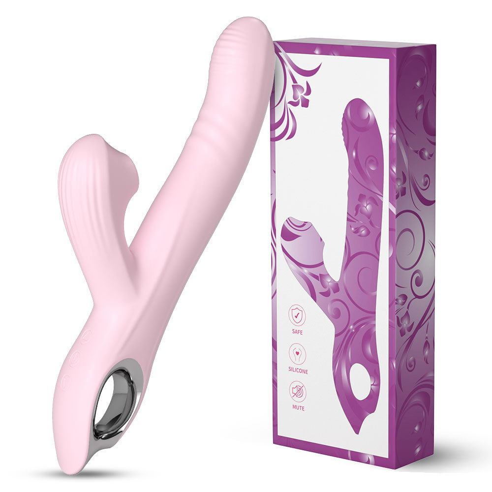 Vibrating Suction Dildo With Retractable Beads For Women_voghion.com