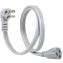 14 AWG 重型公母延长线 延长线 -3 插头扁线 SPT-3 低矮接地电缆