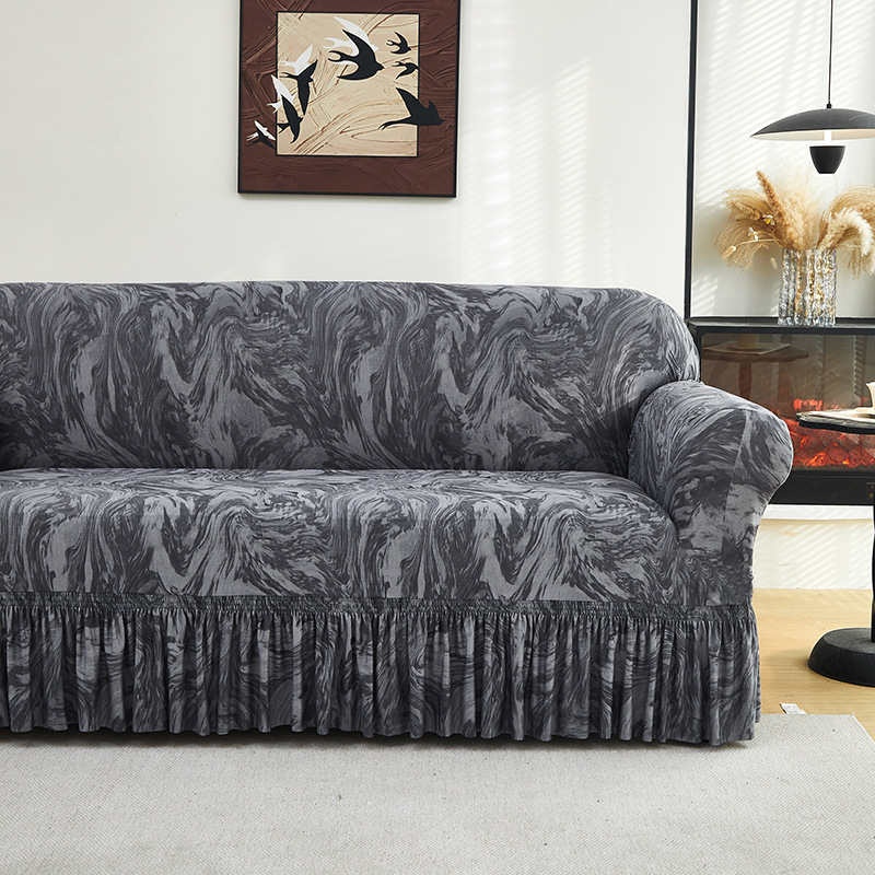 New sofa cover cover one-piece elastic universal cover two-person universal anti-cat scratch and dust-proof sofa all-inclusive cover