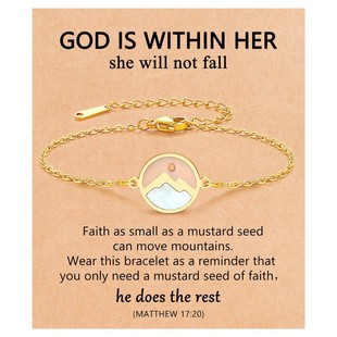Golden bracelet stainless steel, necklace for men and women, Amazon, Birthday gift