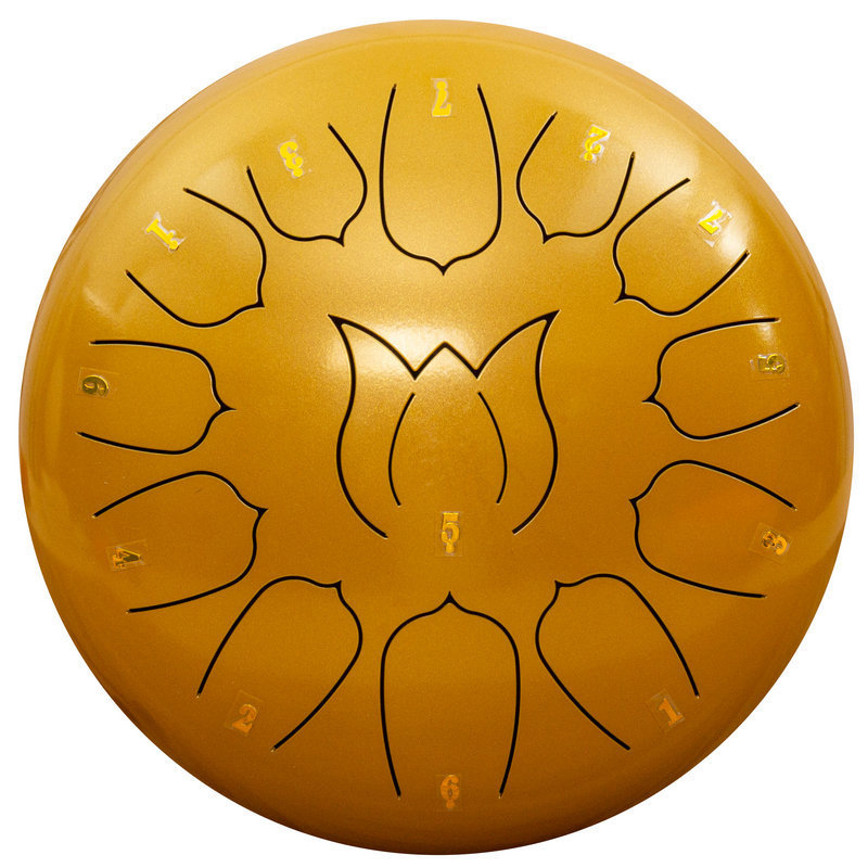 Comercio exterior transfronterizo tambor etéreo 6 / 8 / 10 / 12 pulgadas 15 tonos tambor de niños olvidar tambor de preocupación tambor de disco adulto tambor etéreo