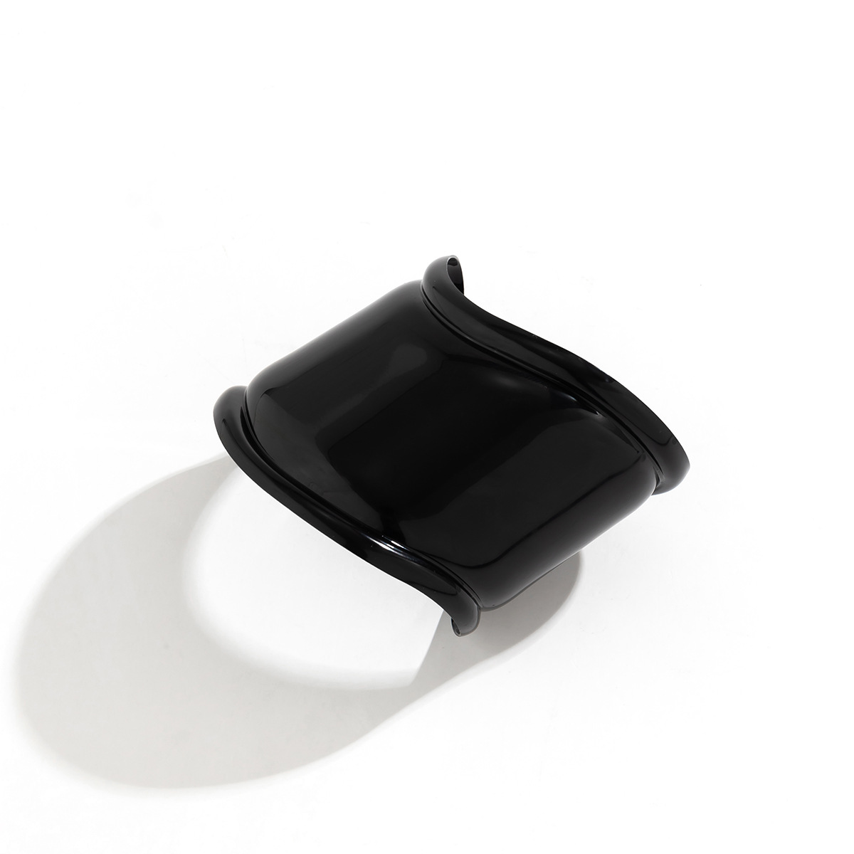 Manschettenarmreif für Damen, offene, breite, glänzende Armbänder, Wickelarmbänder_voghion.com