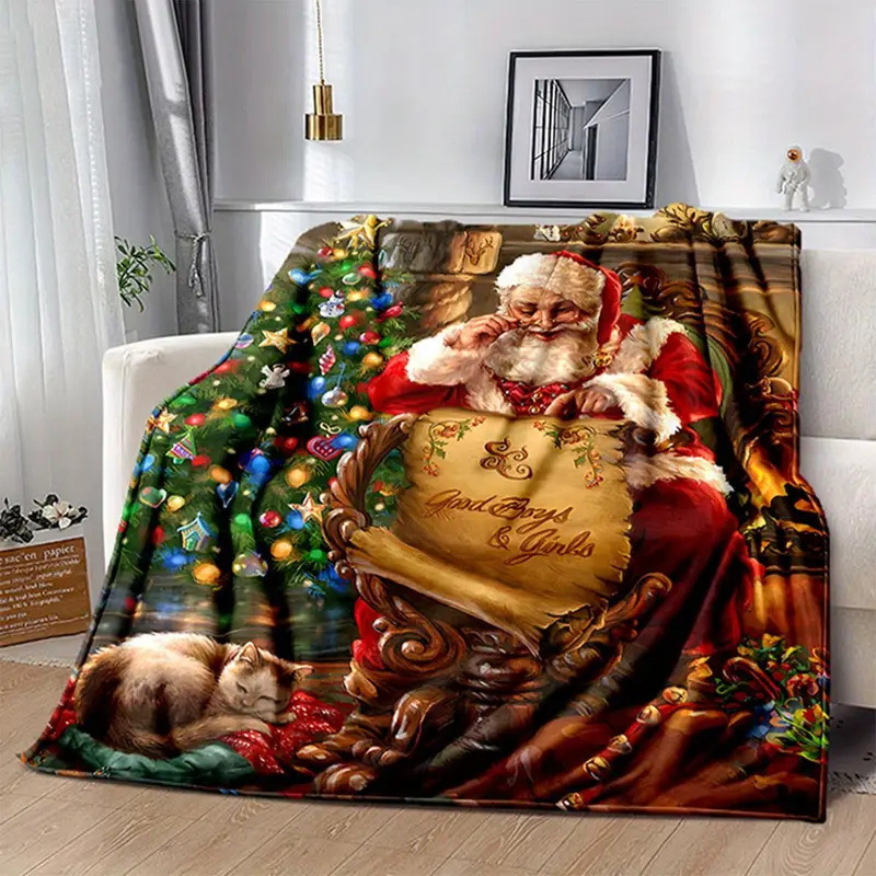 산타클로스와 벽난로