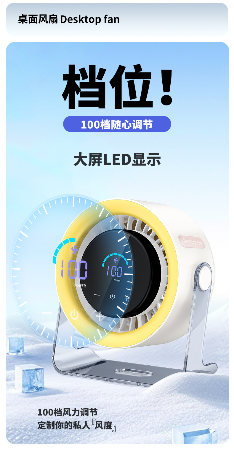 高速桌面风扇