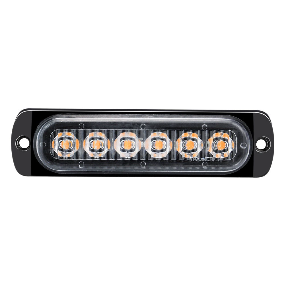 DXZ ультратонкая 6светодиодная сигнальная лампа для мотоцикла пикап 12-24 В автомобильный универсальный боковой сигнал вспышка