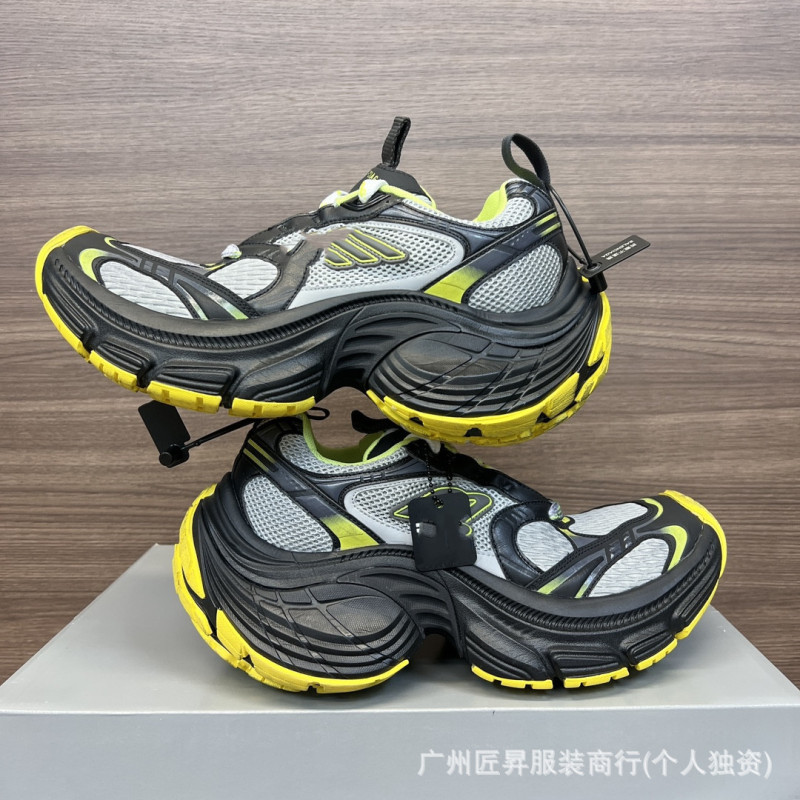 跨境专供毒家现货25ss巴黎B家10XL透气立体休闲运动鞋|undefined