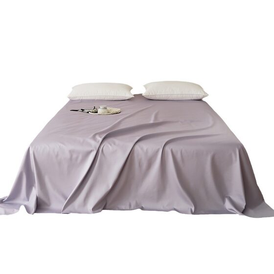 High-end 100 Xinjiang long staple cotton sheets 100 cotton sheets solid color satin cotton dormitory sheets