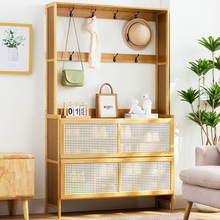 家用入户玄关柜鞋柜一体家门口多功能收纳鞋架柜子简约多层鞋架子