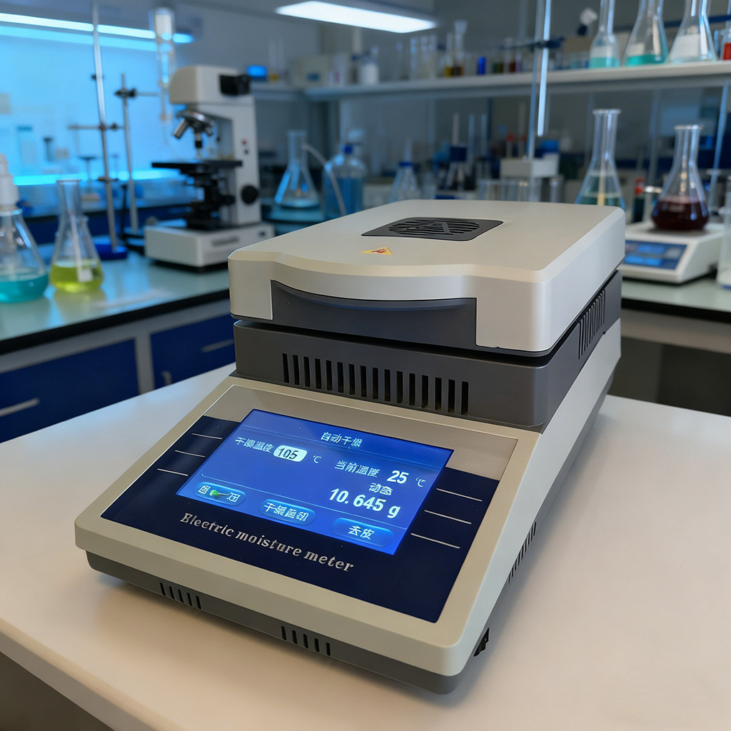 卤素水分快速测定仪 100/0.001分快速测定仪DHS-100-1