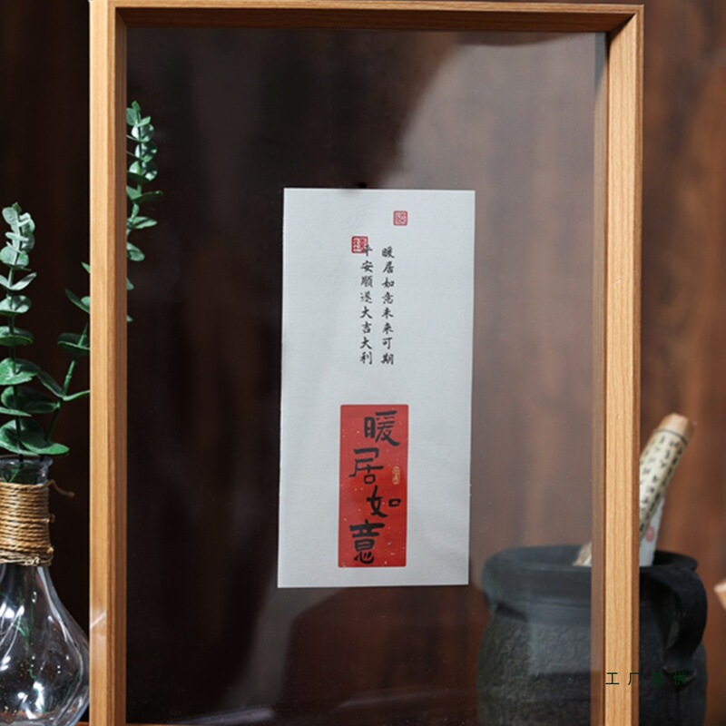 Double-Sided Transparent Photo Frame Table Mounting Picture Frame Empty Frame 6inch 8inch Specimen Display Frame A4A3 Poster Frame 4K8K