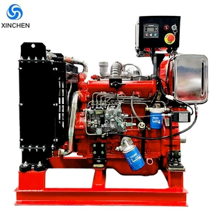 ZH490ZQ柴油机 带控制屏 全自动启停 52KW 消防水泵配套 一键启动