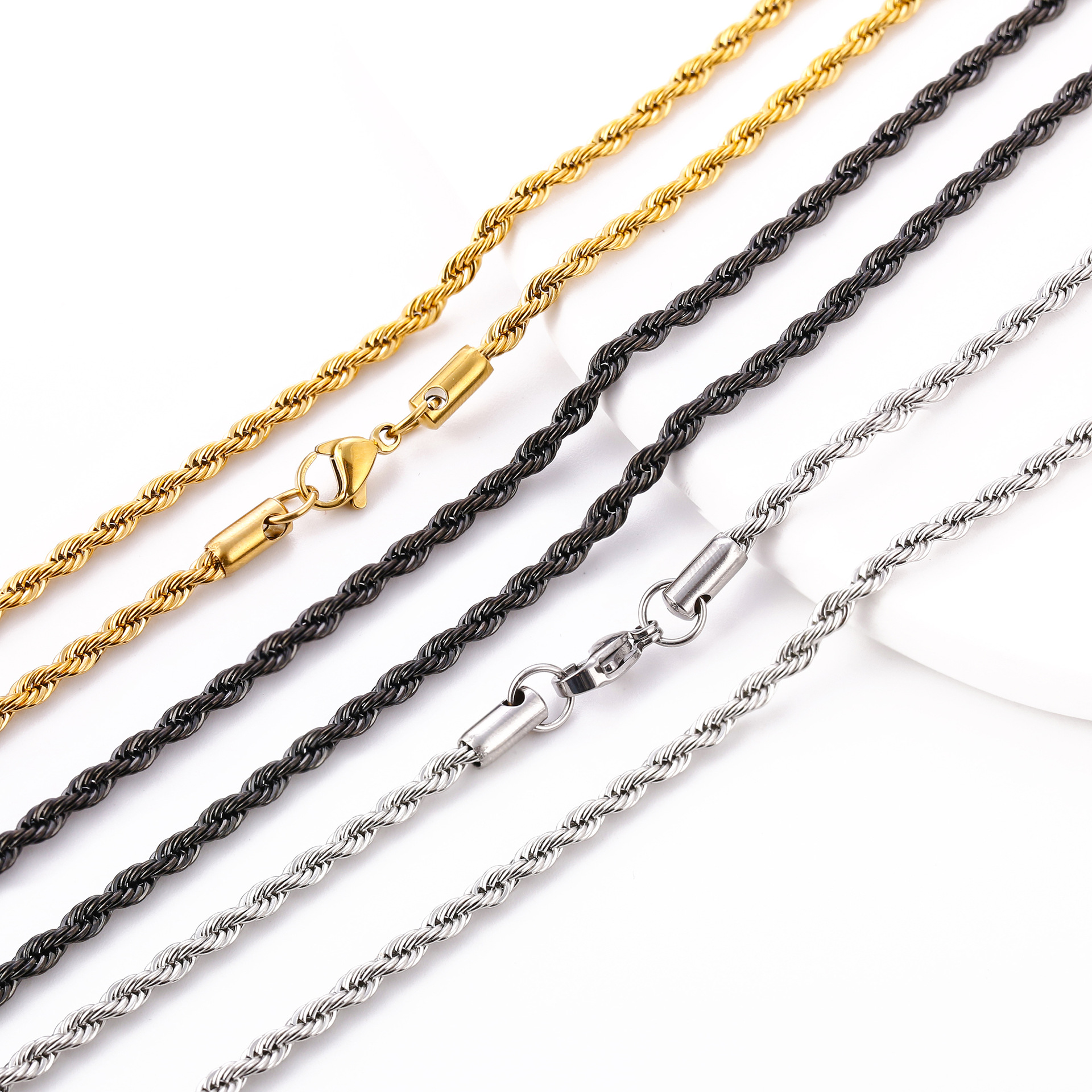 36g Weight 18K Gold Plated Plating Material DIY Jewelry Accessories Classification 1 Piece Quantity Stainless Steel Material Geometric Pattern Plating Design Basic Style Basic Geometric 18k Gold Plated Stainless Steel Wholesale Jewelry Accessories 1