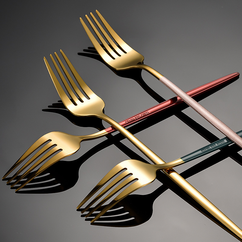 Cutlery Set Amazon Cross -border Portuguese Stainless Steel…