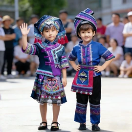 儿童表演服;舞台/表演服;其他民族服饰