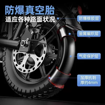 Battery, New National Standard Electric — Qatlanan elektrik velosipedlər