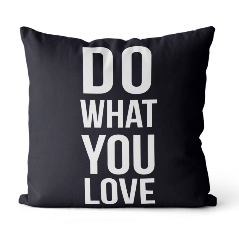 Almohada de estilo Ins simple Almohada de cabecera de viento europea y americana Impresión de sofá Funda de almohada geométrica Cojín de oficina Almohada de cintura