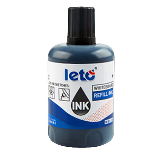 Lotto whiteboard pen ink erasable refill ink 100ml large capacity easy-to-erasure whiteboard pen refill black red blue