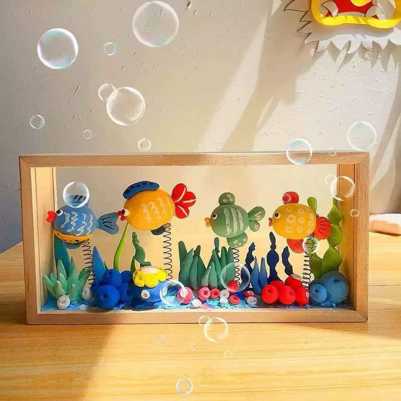 diy手工干花相框永生花实木画框立体中空双面亚克力展示盒摆台