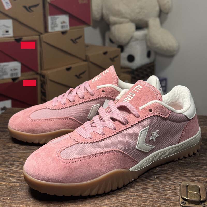2025 New Joker Leisure Peach Pink Low Helping German Training sneaker Couple