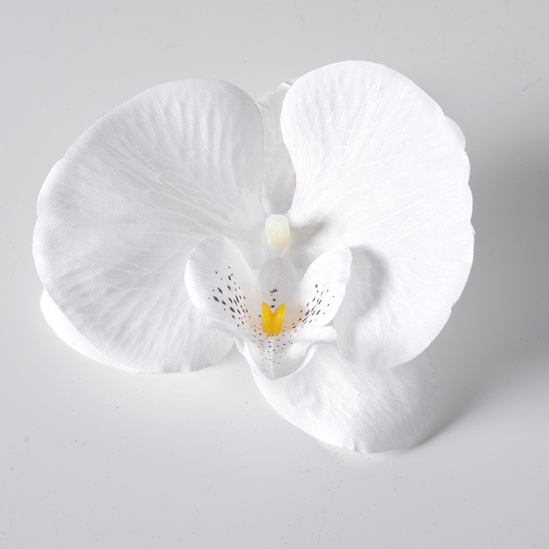 シミュレーションフィルム胡蝶蘭花頭花弁シミュレーション花アクセサリーヘアピンdiy手作りウェディングドレス装飾|undefined