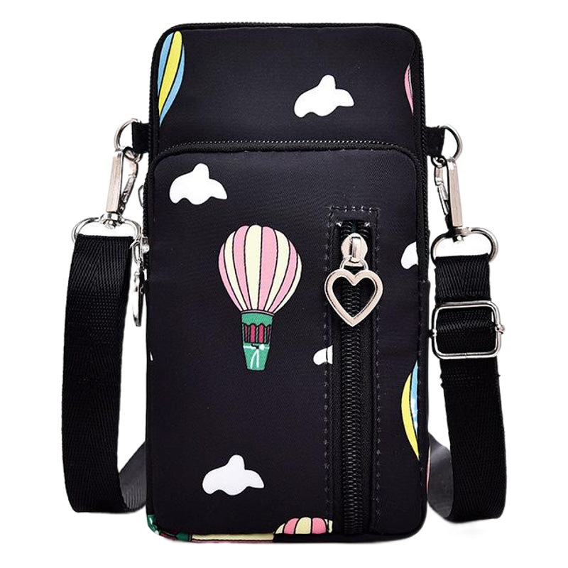 Bolso del teléfono móvil al por mayor crossbody de las mujeres nuevo monedero coreano mini Bolso pequeño bolso vertical deportes brazo bolsa Halter