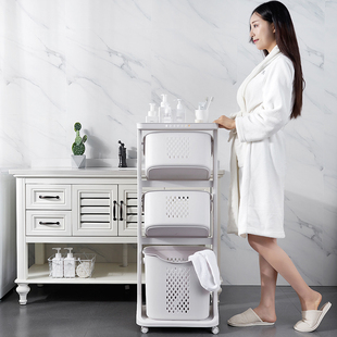 Dirty Clothes Basket Plastic Extra Large Dirty Clothes Storage Basket Bathroom Clothes Dirty Clothes Basket Household Storage Barrel Laundry Language Su