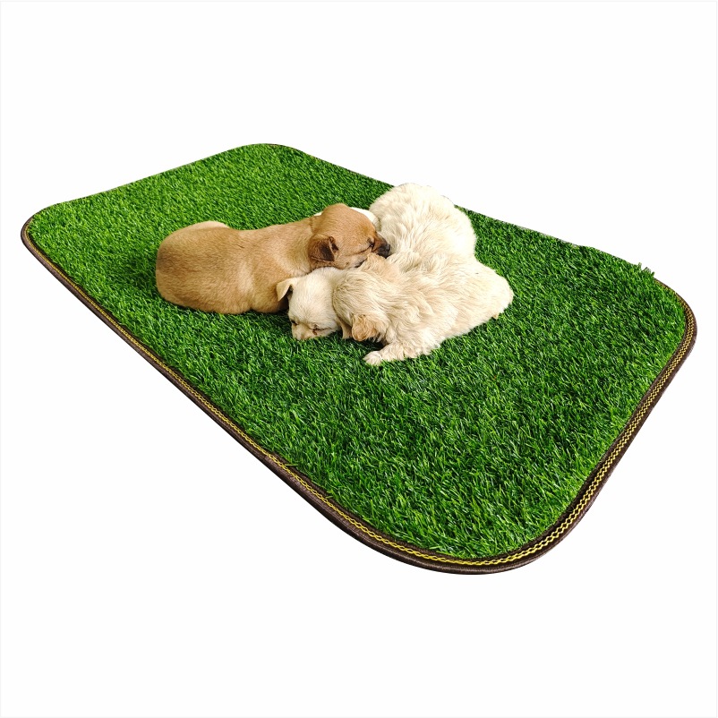 Alfombra de césped artificial alfombra de baño sala de estar dormitorio alfombra de césped antideslizante estera impermeable hogar image 6