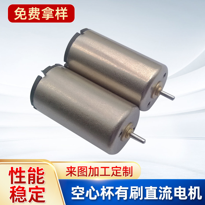 Manufacturer 1630 brushed DC micro motor hollow cup precious metal brush DC motor