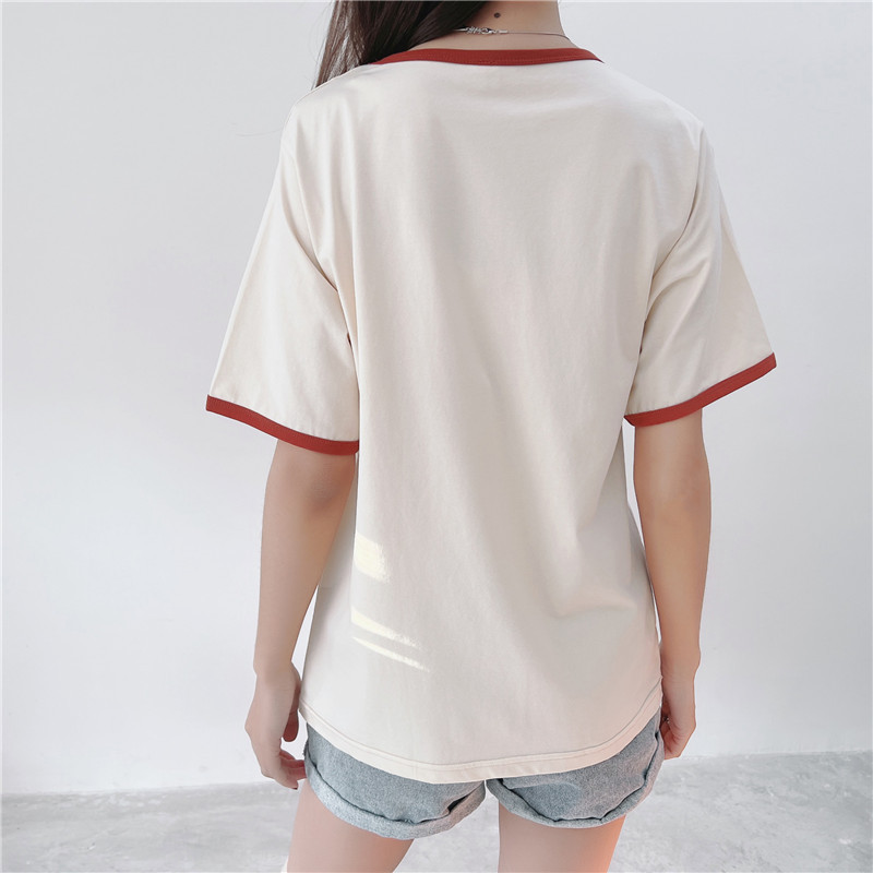 95 % Baumwolle, Umstands-Mutter-Still-T-Shirts, Stillen, Schwangerschaft, Rundhalsausschnitt, kurze Ärmel, Out Wear Still-T-Shirt – Detail 23