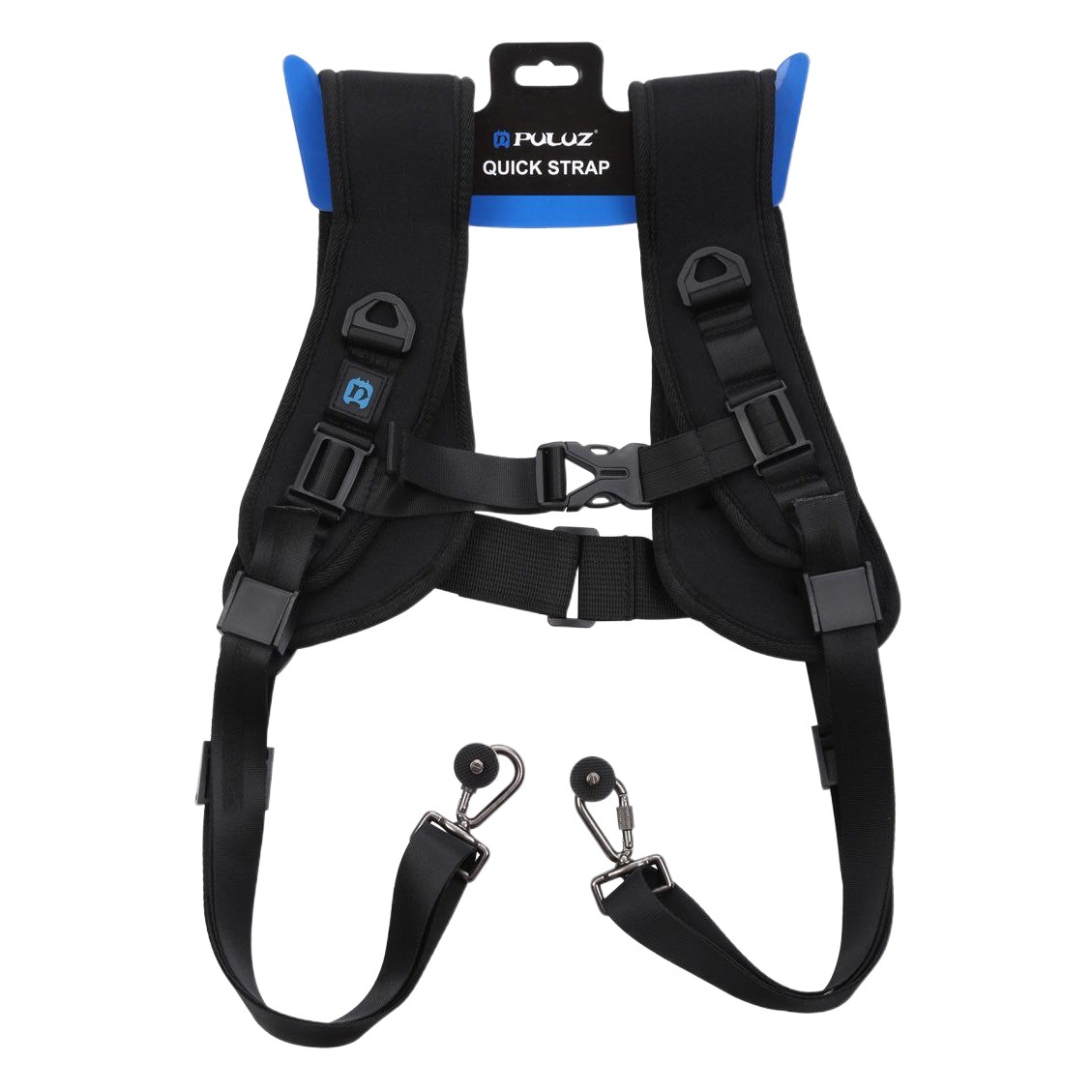 PULUZ Fat Cow fotografía profesional cámara digital correa de hombro descompresión Correa de doble máquina tirador rápido Cámara SLR correa de hombro