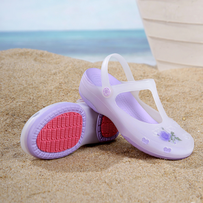 Women's Summer Clogs for Pregnant Women, Non-Slip, Soft Thick Sole, Closed Toe, Breathable, Comfortable, Versatile, Lightweight, Fashionable, and Casual