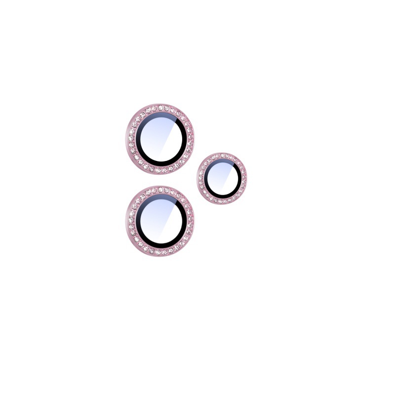 Aplicable a la película de cámara P4power 5G punto de perforación Realme15 película de lente de ojo de halcón de vidrio metálico