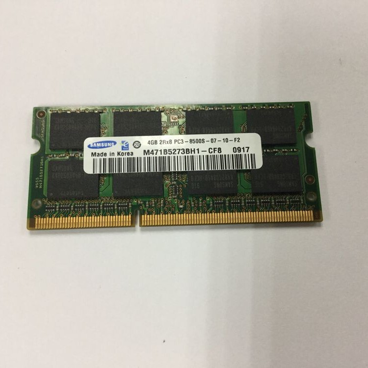 Original notebook memory module dedicated 4G 1066 PC3 8500s