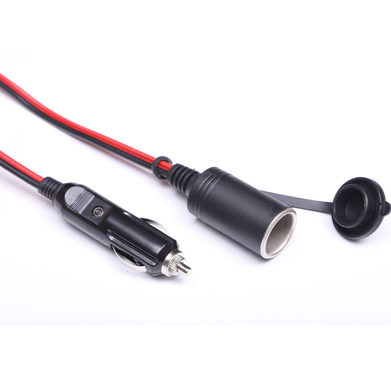 厂家生产车载电源线点烟器电源线 点烟器母座带盖子其他无