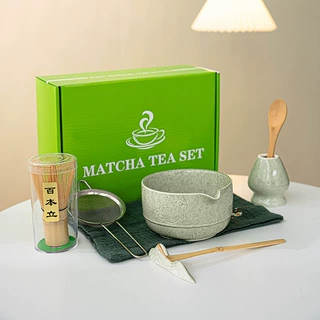 抹茶茶具套装日式抹茶碗带嘴猫咪碗茶筅百本立茶筅立跨境专供批发