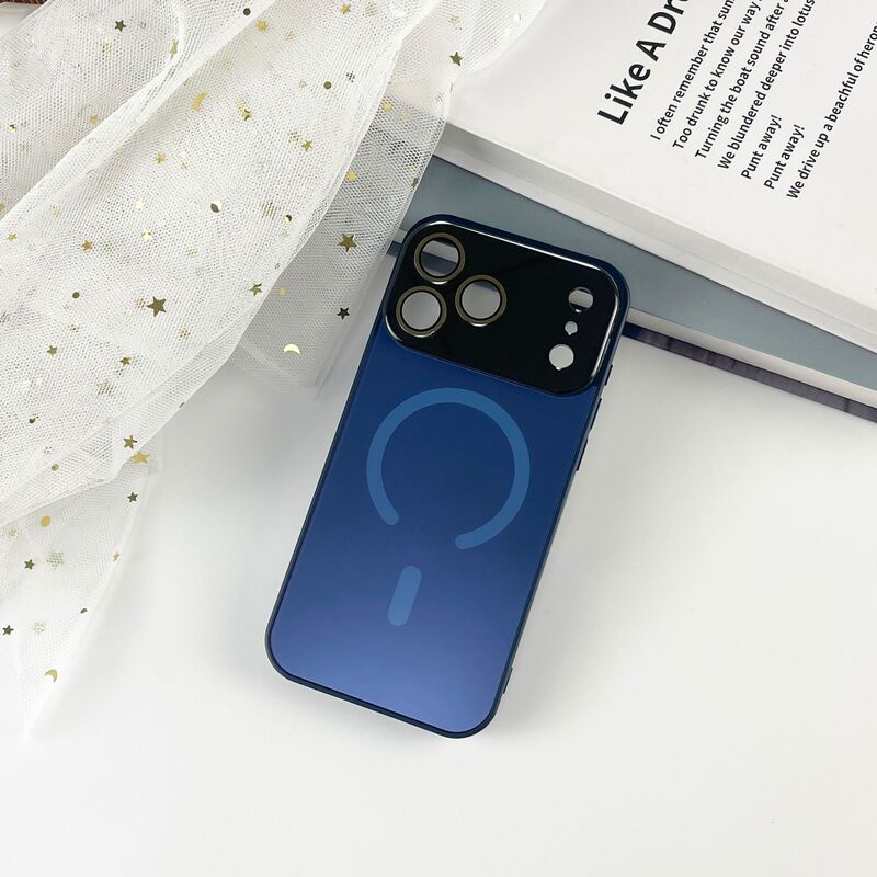 AG磨砂大视窗C形宽磁吸适用iPhone17promax手机壳苹果16Pro保护套|undefined